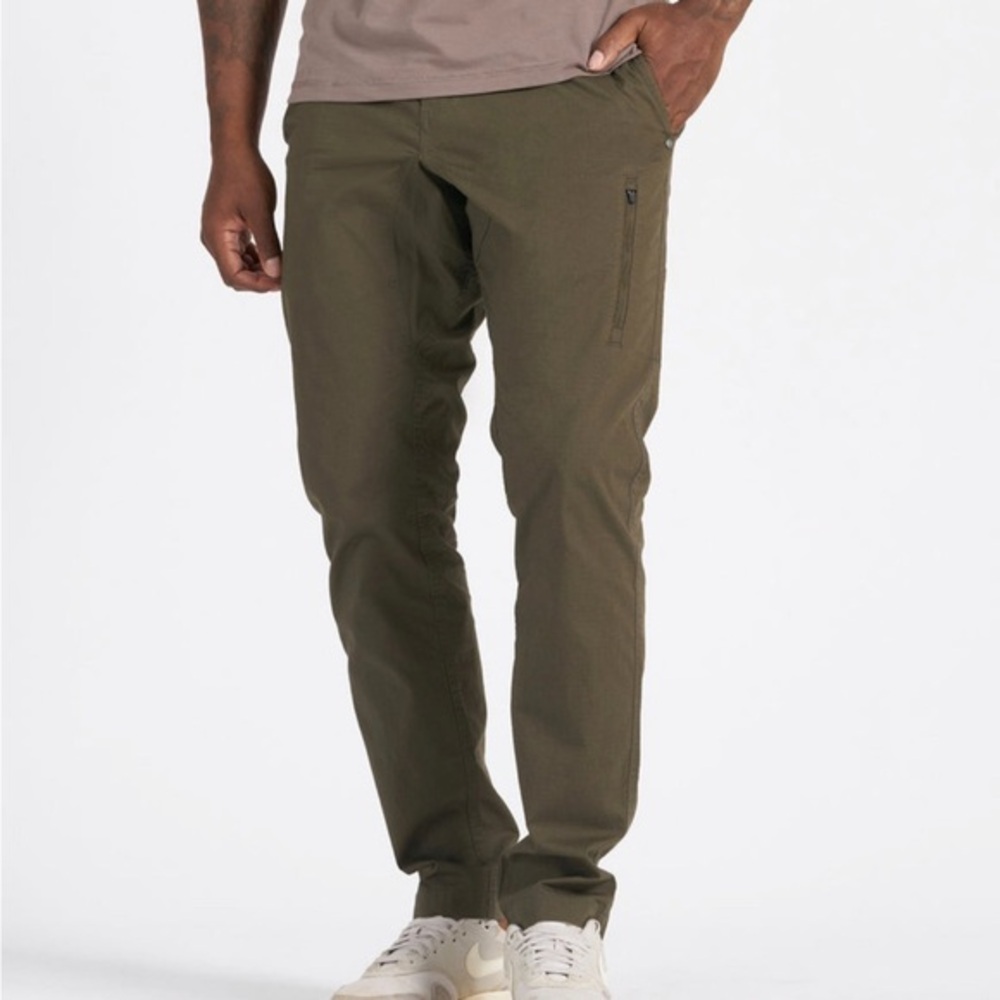 Vuori Olive Green Jogger Pants